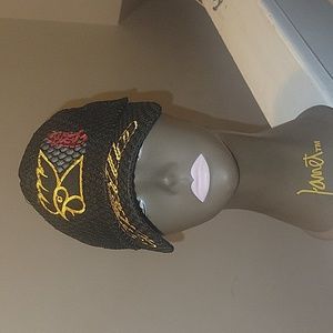 Gallo cock cap black red and yellow